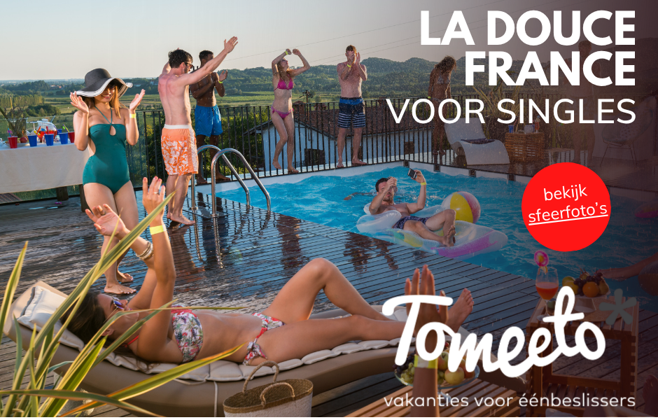 groepsvakantie Zuid-Frankrijk voor singles