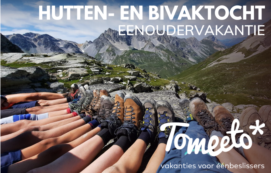 huttentocht eenoudervakantie