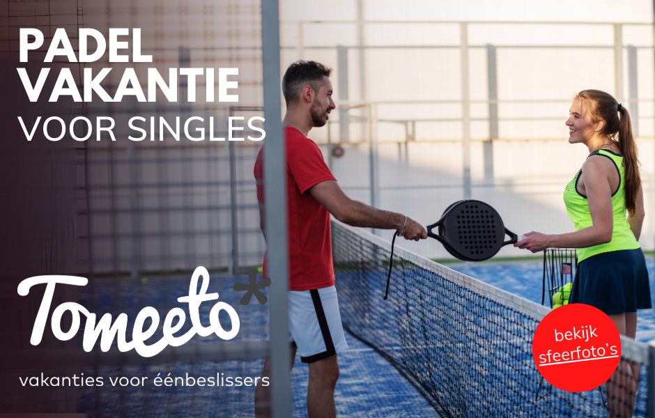 padelvakantie voor singles Lloret de Mar