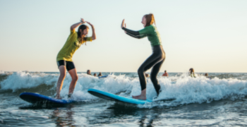 surfvakantie eenoudergezinnen