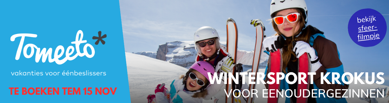wintersport vakantie single parents