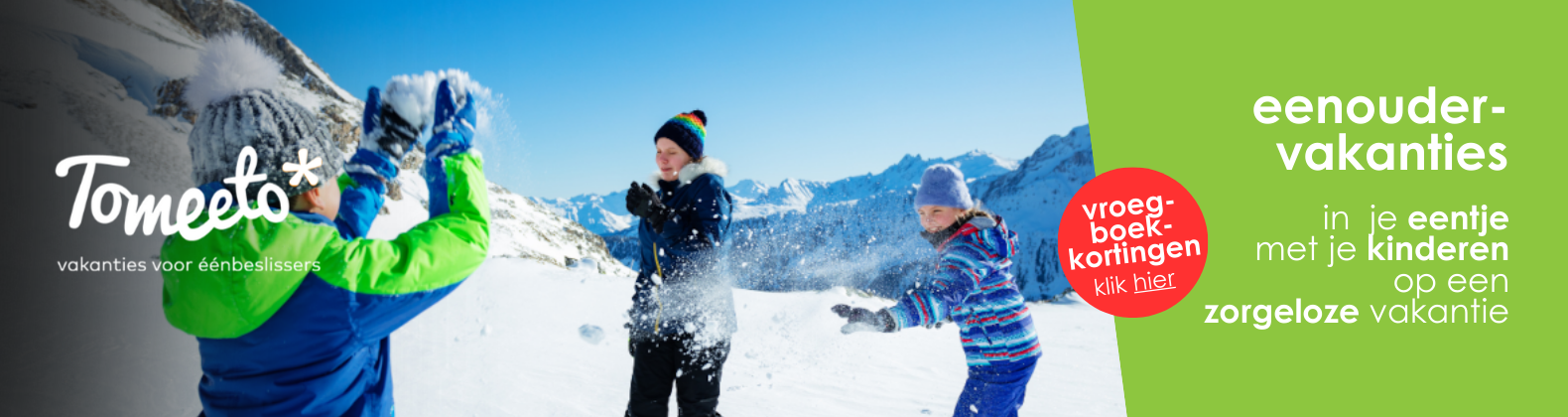 single parent vakanties