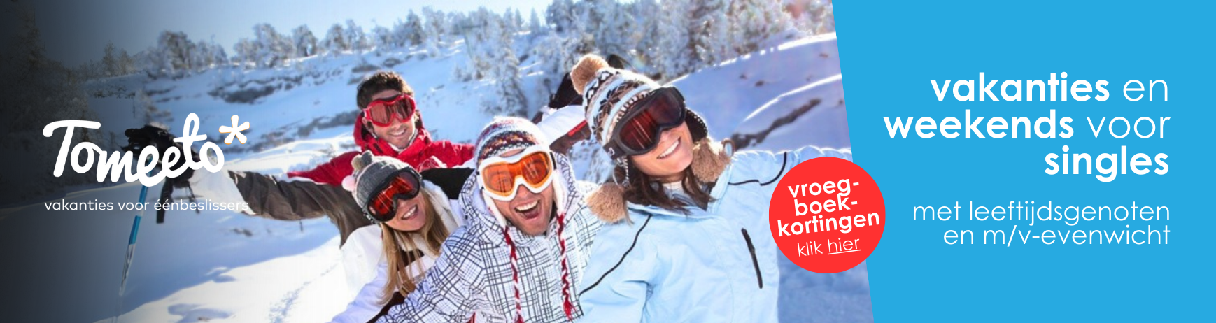 groepsreizen voor singles