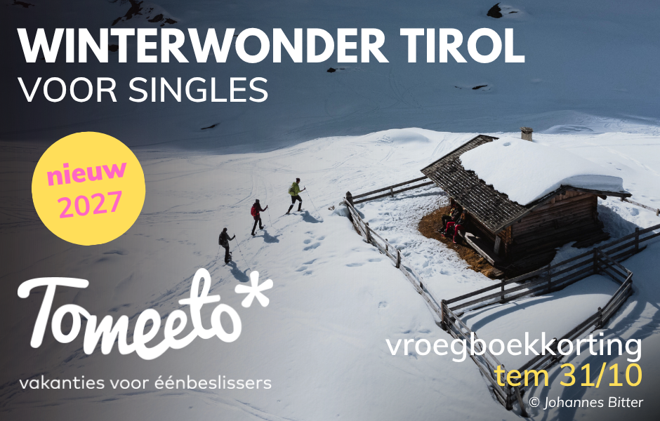 wintervakantie tirol voor singles