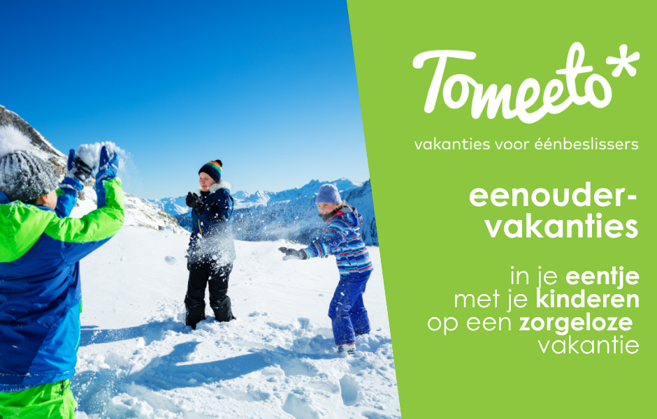 eenoudervakanties wintersport